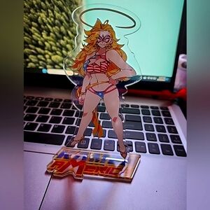 Anime figure on stand